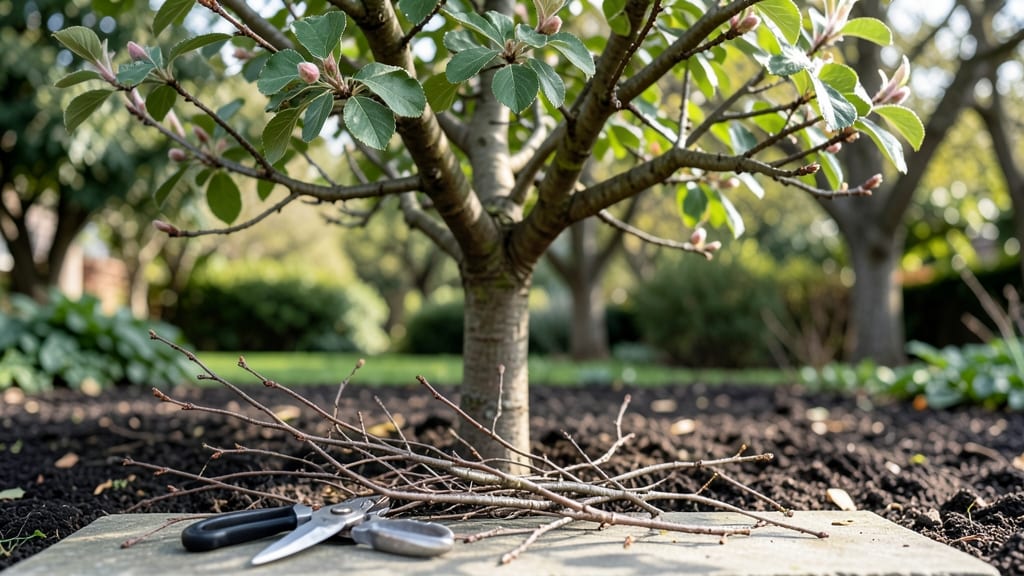 Properly Pruned Apple Tree: Year-Round Health Through Strategic Cuts