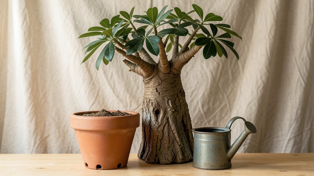 Baobab Tree House Plant: Indoor Jungle Vibe in Low-Light Spaces