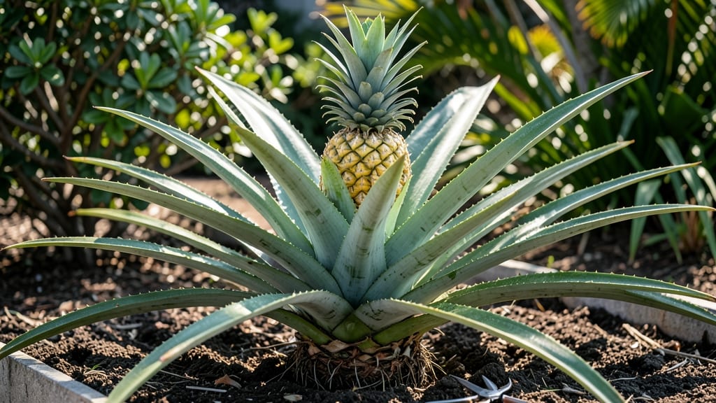 Pineapple Tree or Bush Pruning: Year-Round Fruit Loads With 3 Strategic Cuts
