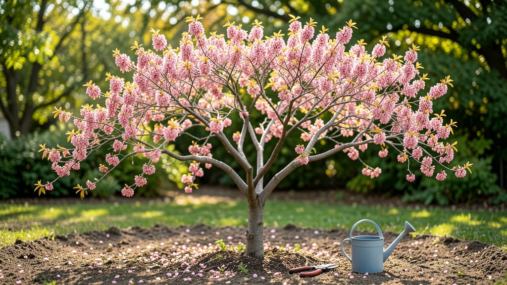 Redbud Tree Flowering: Spring’s Pink Cascade in 3 Weeks