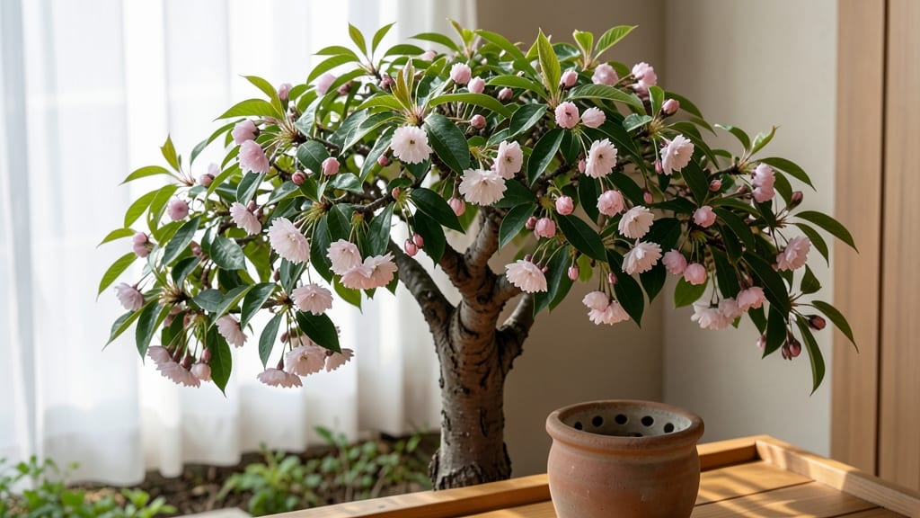 Indoor Cherry Blossom Tree: Year-Round Pink Bloom Magic in Pots