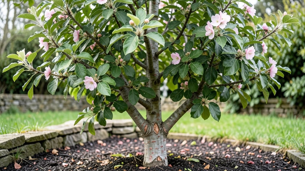 Gala Apple Tree Blossoms: Fragrant Spring Showcase for Pollinators