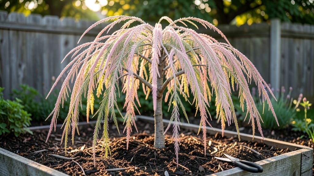 Pink Willow Trees: Graceful Canopy for Year-Round Privacy