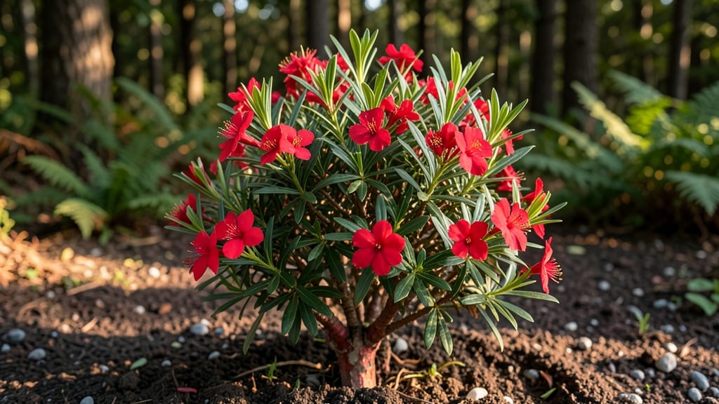 Red Tea Tree Growing Guide: Purple Bloom Revival Through Pruning Timing