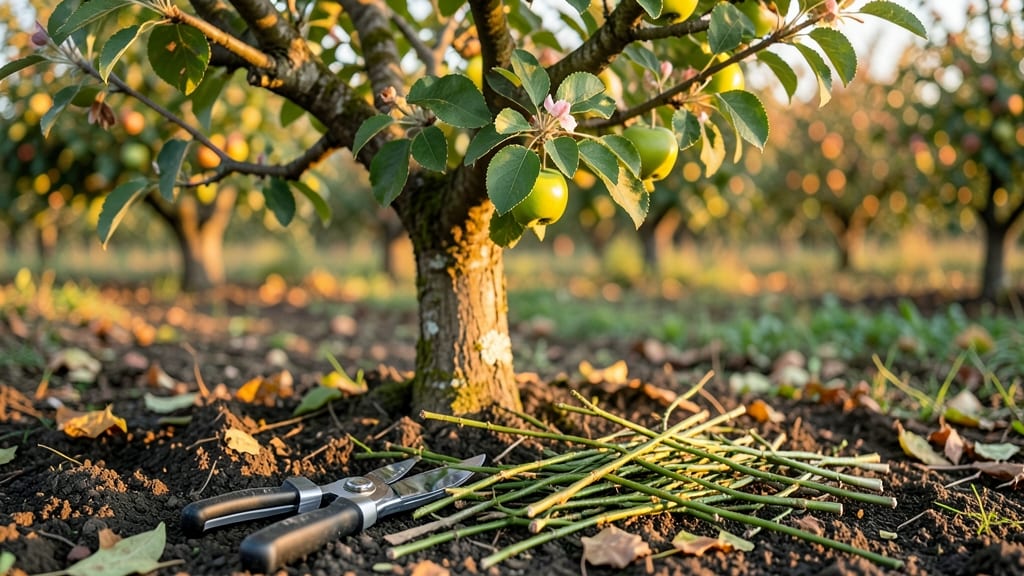 Pruned Apple Tree: Spring Growth Revival in 4 Simple Cuts