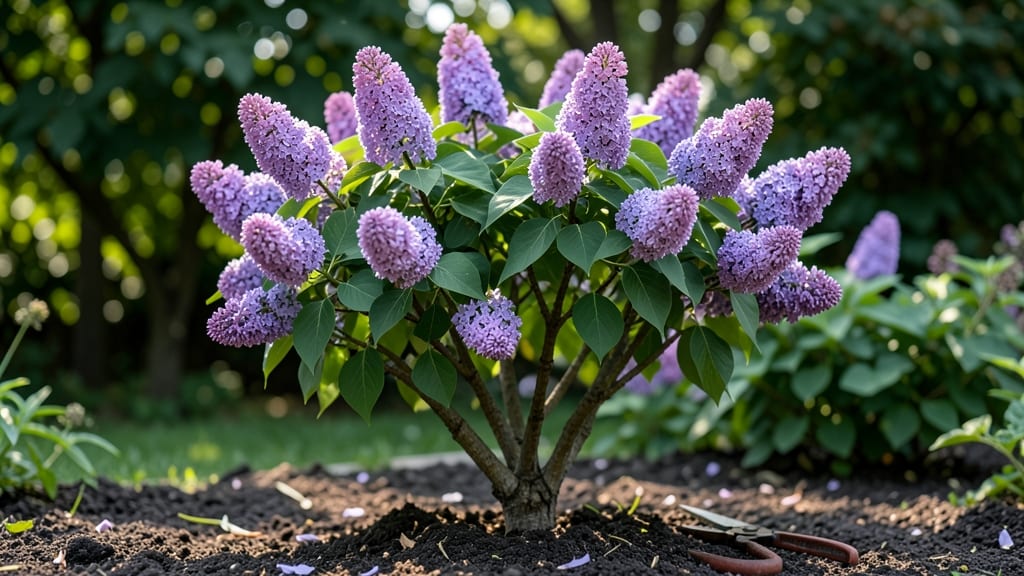 Lilac Tree Pruning: Purple Bloom Revival Through 3 Strategic Cuts