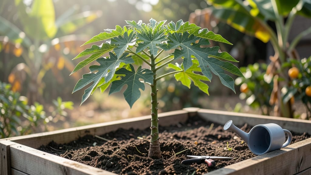 Papaya Tree Sapling: Fast-Germination Chill Method for Tropical Fruit Success