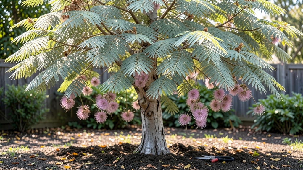 Full Grown Mimosa Tree Images: Canopy Beauty That Steals the Show