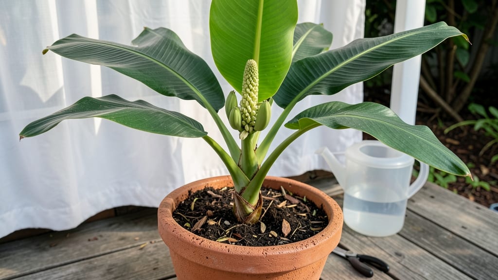 Dwarf Banana Tree Care: Year-Round Pruning for Bushier Growth and Heavy Fruit