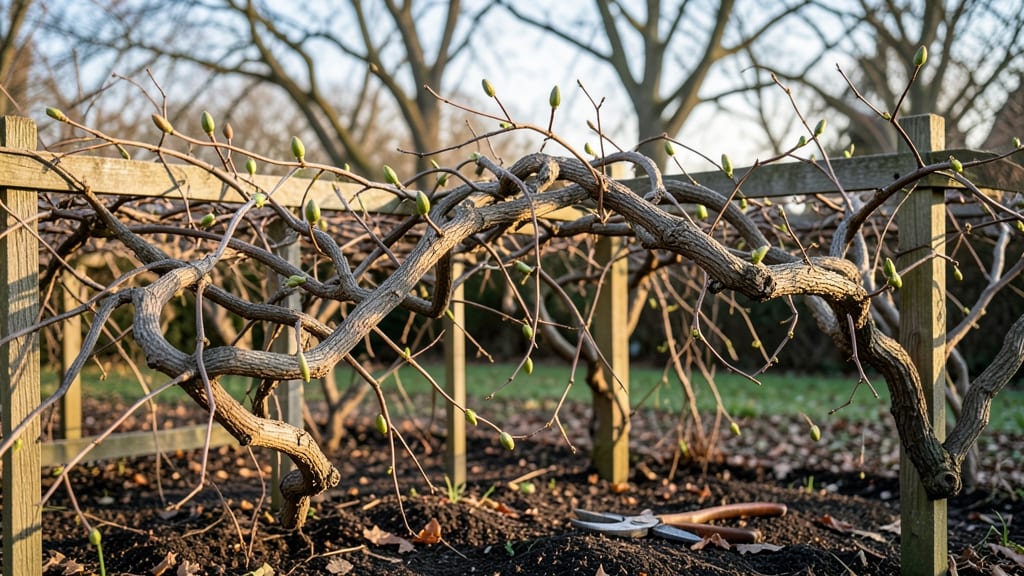 Wisteria Tree Pruning in Winter: Dormant Season Blueprint for Stronger Branches and Spring Bloom Burst