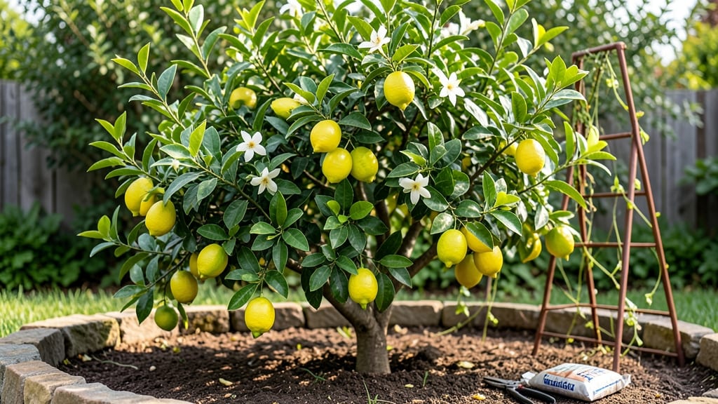 Organic Lemon Tree: Year-Round Abundance Through Smart Pruning