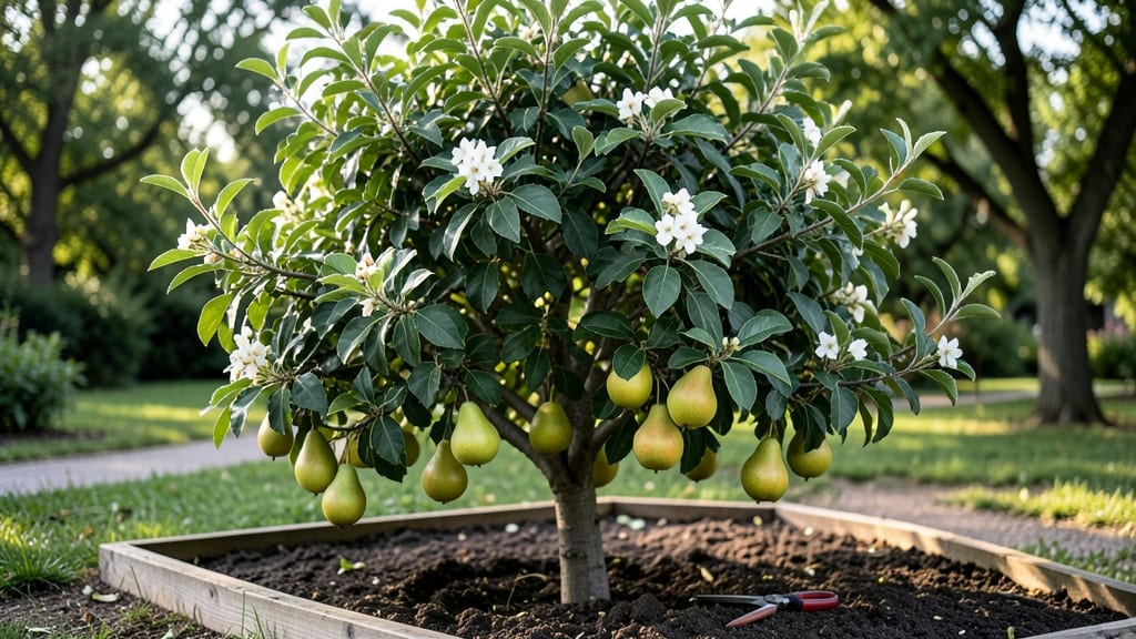 Danjou Pear Tree: Year-Round Fruit Loads With 3 Strategic Cuts