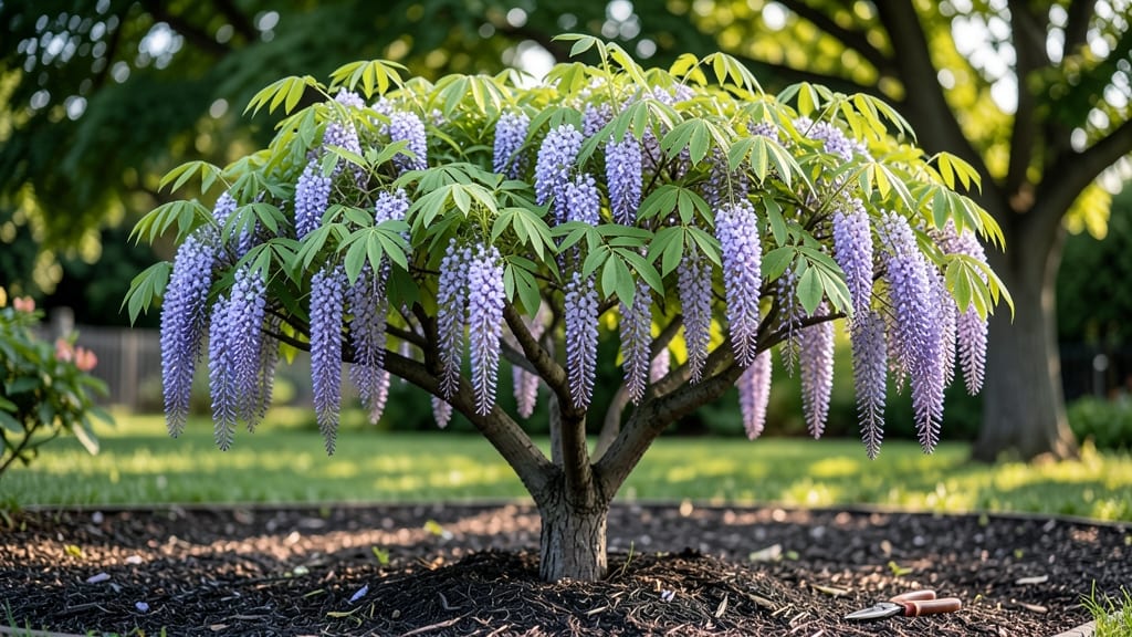 Small Wisteria Tree Pruning: Year-Round Bloom Mastery With 3 Cuts