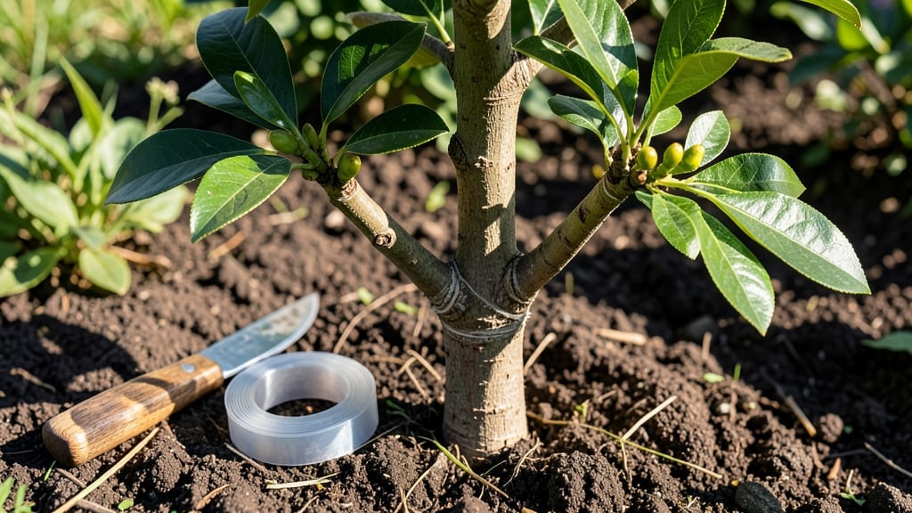 4 in 1 Fruit Tree Growing Guide: Compact Canopy for Heavy Harvests Year Round