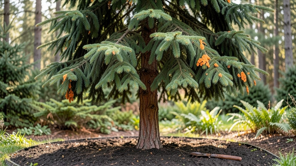 Orange Cedar Tree Growth: Fungal Infection Fix in 4 Steps