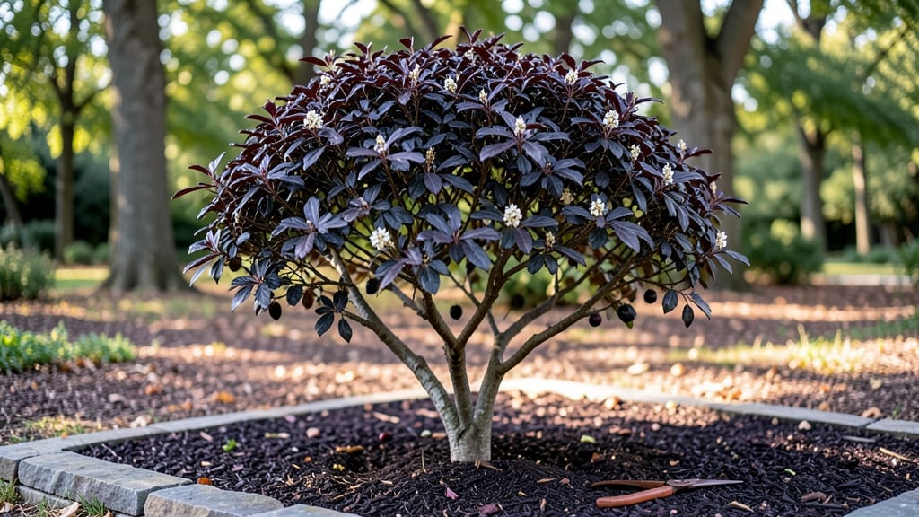 Dwarf Black Cherry Tree: Year-Round Pruning for Compact Growth & Heavy Fruit