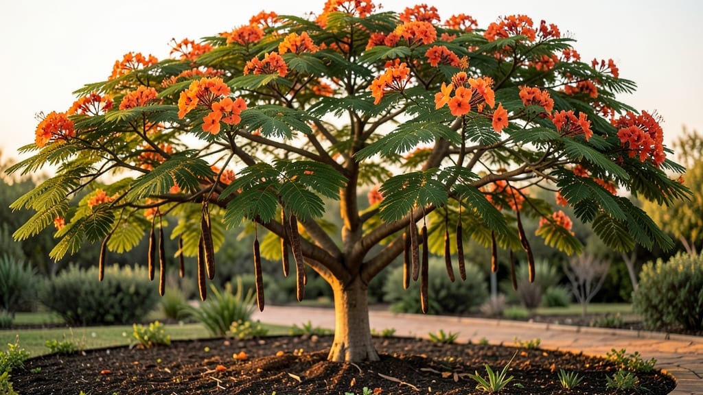 Royal Poinciana Tree Seed Pods: Germination Secrets for Tropical Beauty