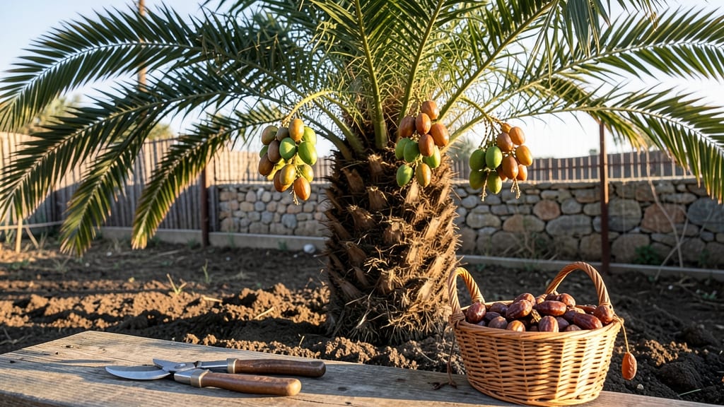 Date Palm Tree Fruit Growing Guide: Year-Round Harvest Secrets Through Strategic Pruning
