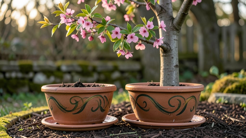 Potted Flowering Cherry Tree: Blooming Abundance in Small Spaces