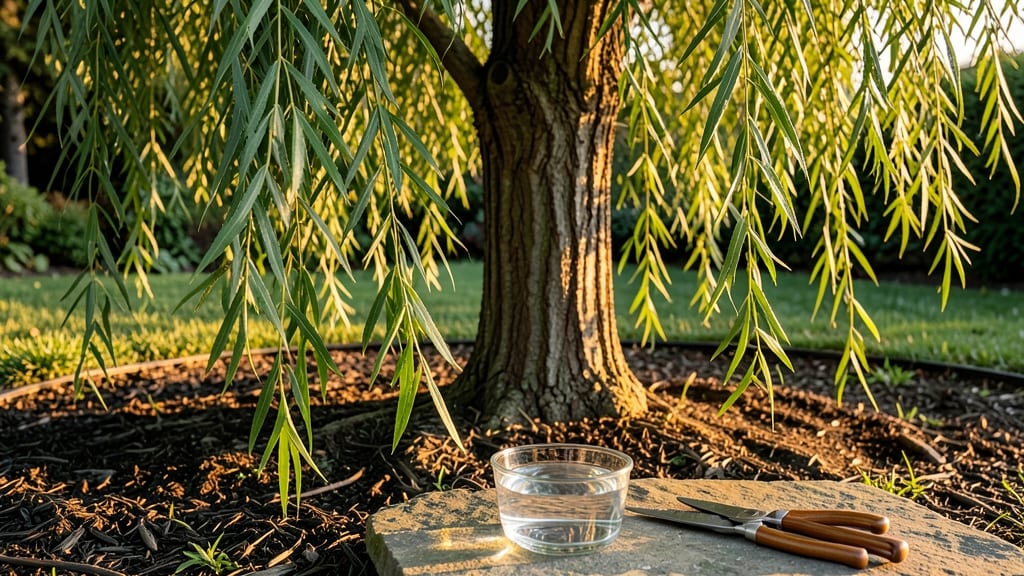 How to Propagate a Weeping Willow Tree: Rooting Cuttings in Water for Fast Growth