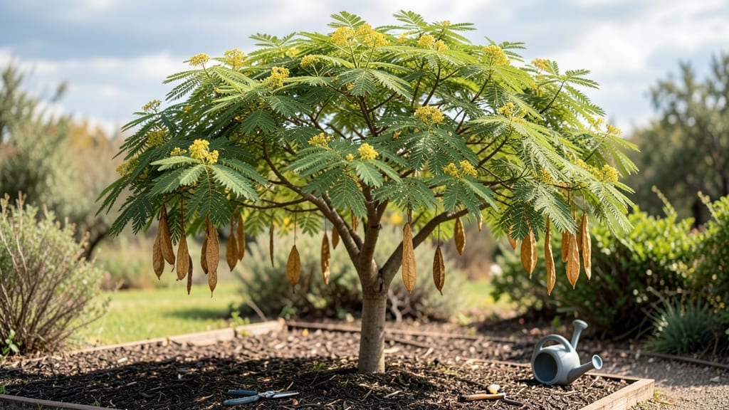 Flamegold Rain Tree Pruning: Bloom-Enhancing Cuts for Vibrant Year-Round Color