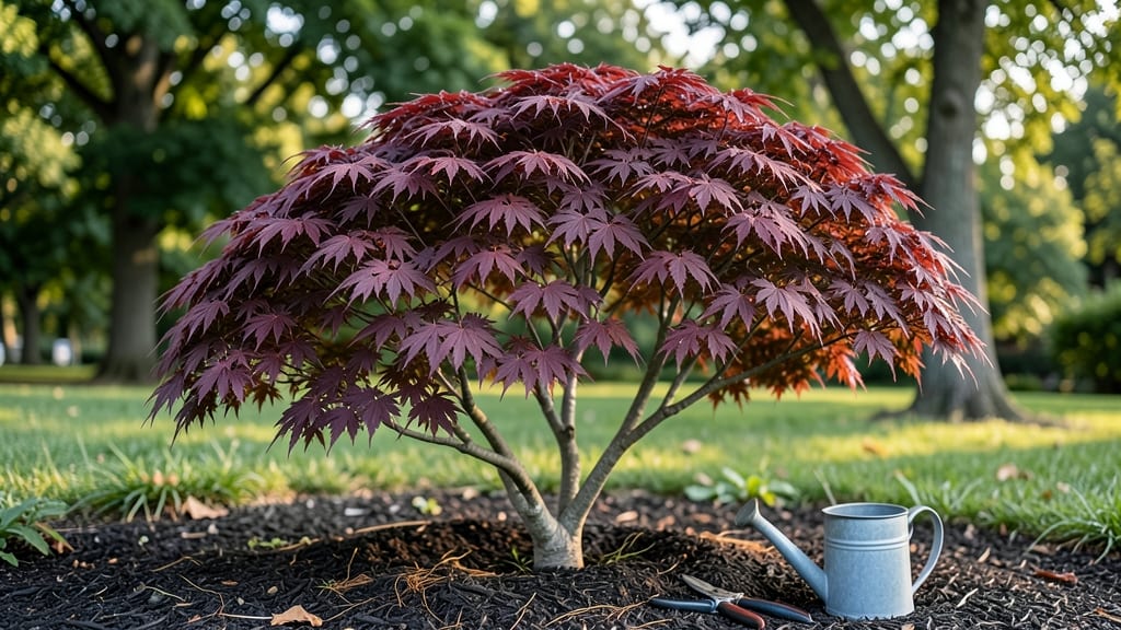 Crimson Queen Maple Tree: Year-Round Color Through Strategic Pruning