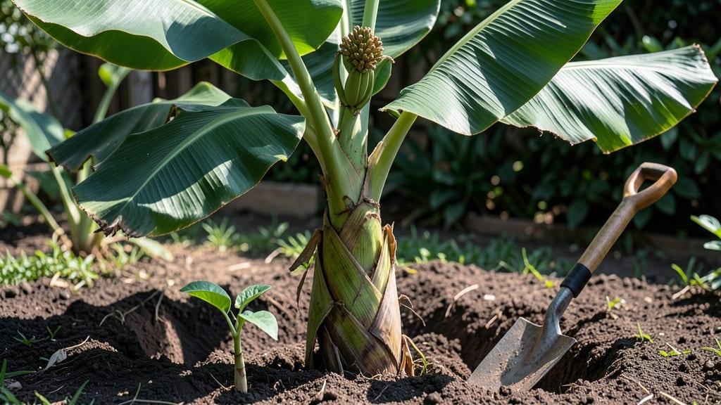 Planting Banana Trees: Tropical Harvest Ready in 6 Months