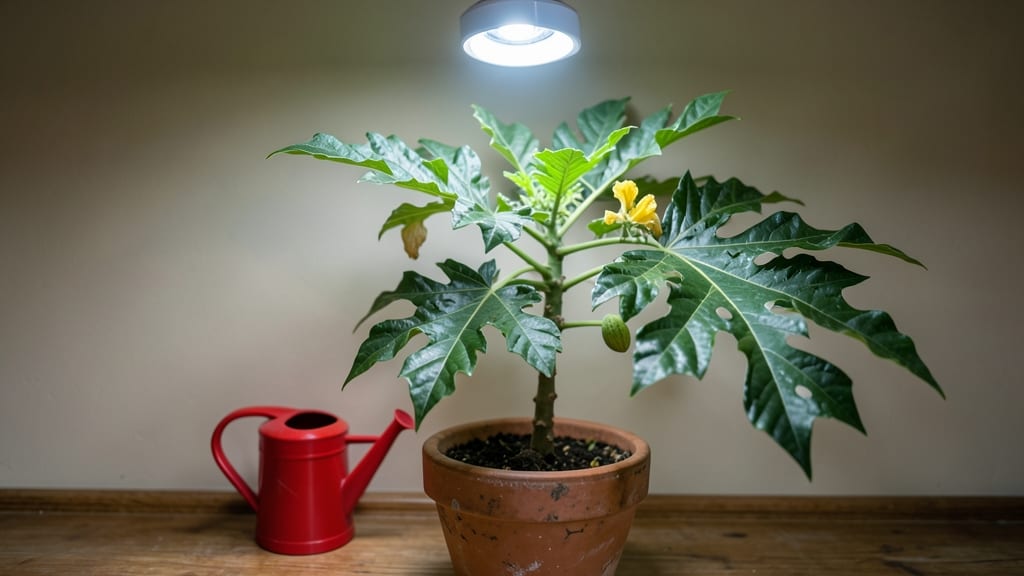 Indoor Papaya Tree Growing Guide: Year-Round Fruit Secrets for Small Spaces