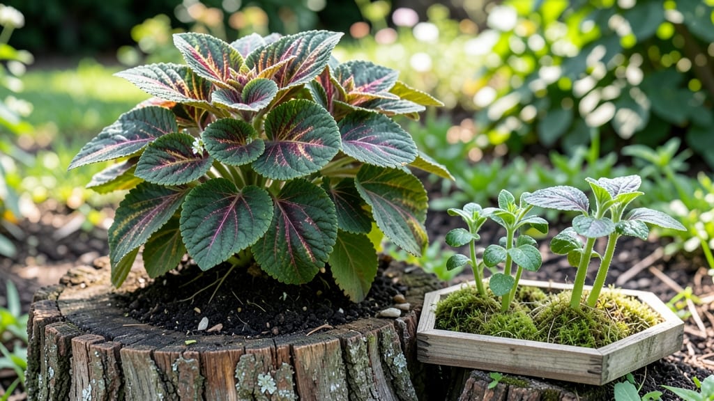 Tree Stump Planters: Transform Old Stumps Into Lush Vertical Gardens