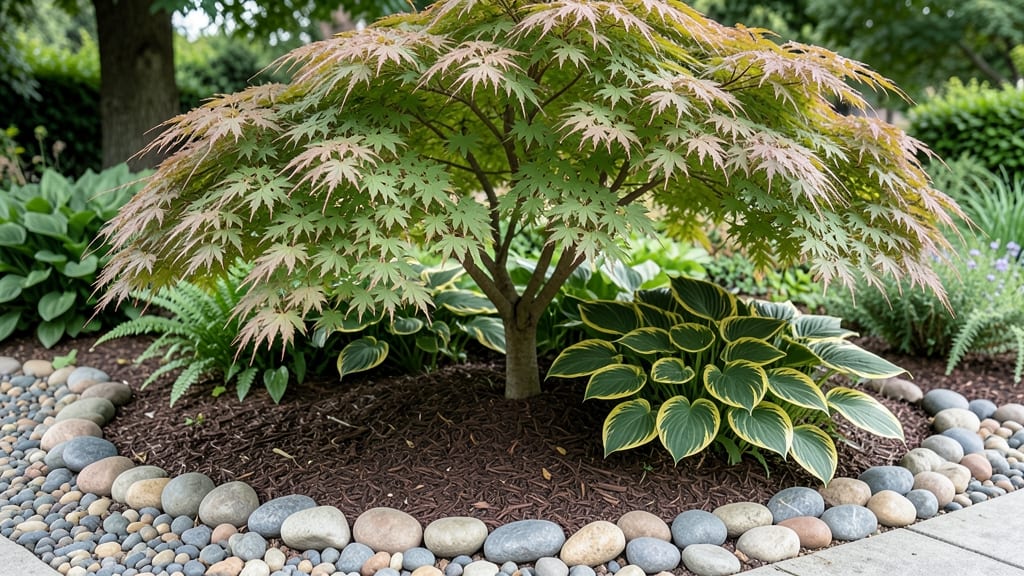 Front Yard Landscaping Around Trees: Year-Round Beauty With Strategic Plant Placement