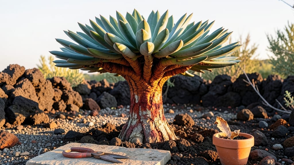 Dragon's Blood Tree Growing Guide: Dormant Season Pruning for Longevity and Dramatic Canopy Shape
