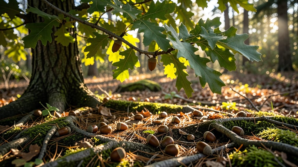 Red Oak Tree Acorns: Layered Moisture Method for Faster Sprouting Success