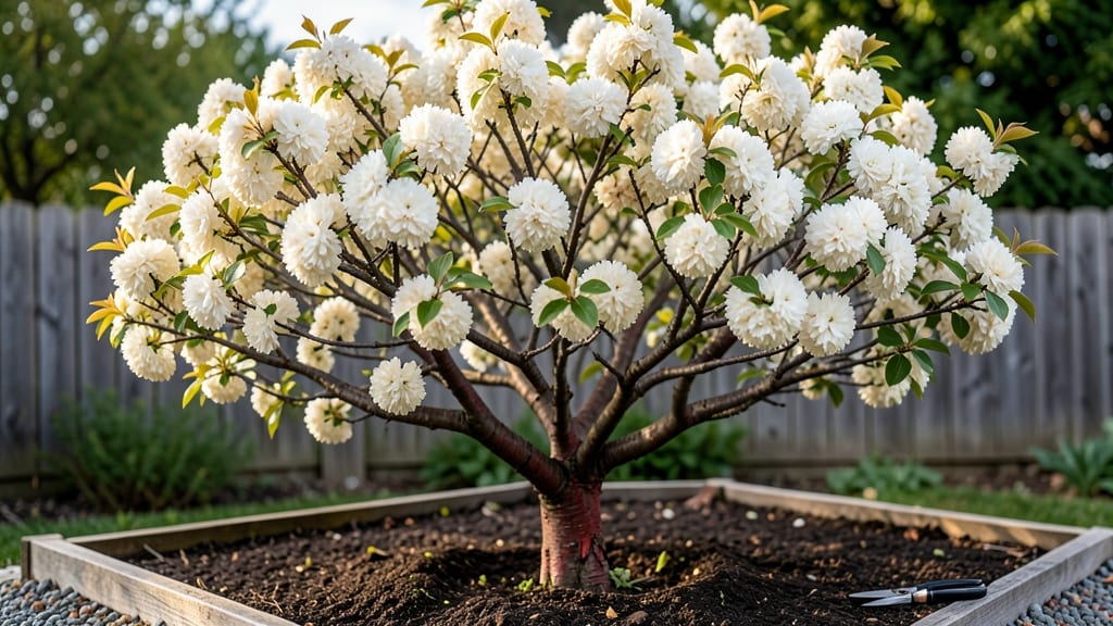 White Blooming Cherry Tree: Year-Round Beauty With Minimal Pruning Care
