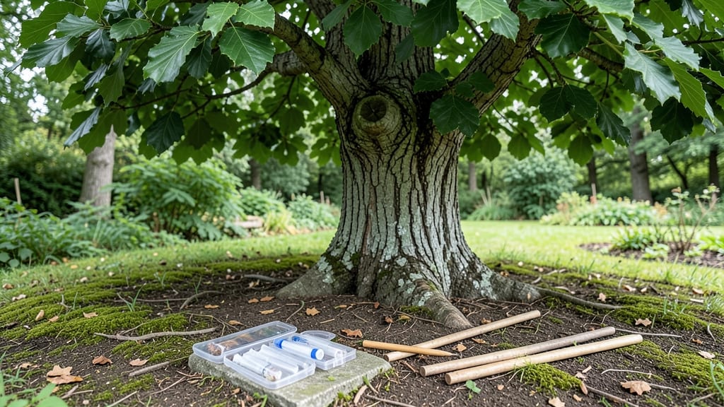 Tree Trunk Splitting Repair: Structural Fix for Cracked or Burst Bark