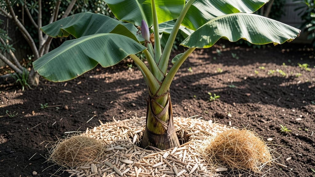 Banana Trees Mulch Recipe: Year-Round Soil Moisture Shield
