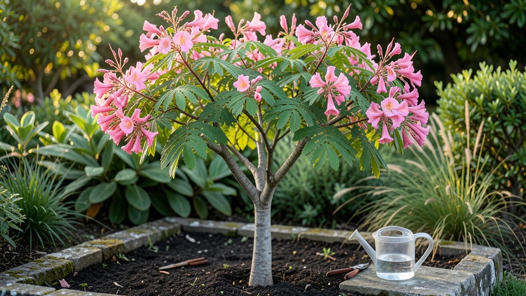 Tropical Tree Pink Flowers: Vibrant Canopy That Blooms Year-Round Beauty