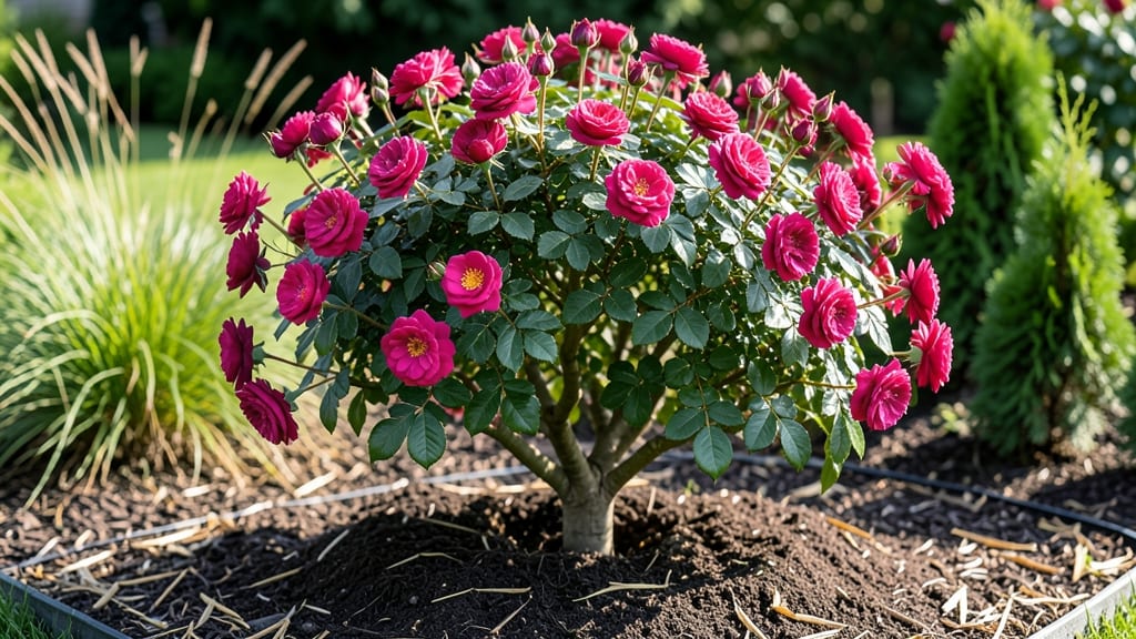 Knock Out Roses Tree: Year-Round Blooms With 4 Simple Cuts