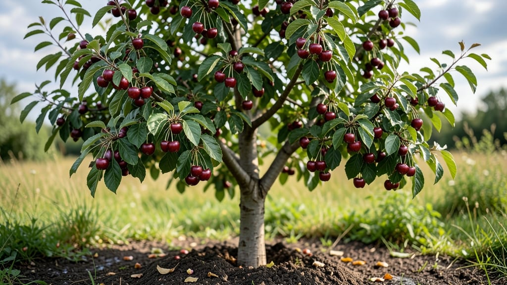 Black Tartan Cherry Tree Pruning: Year-Round Fruit Loads Through 3 Strategic Cuts