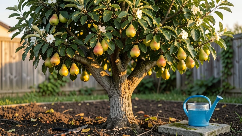 Capital Pear Tree Growing Guide: Dormant Season Pruning for Heavy Fruit Loads