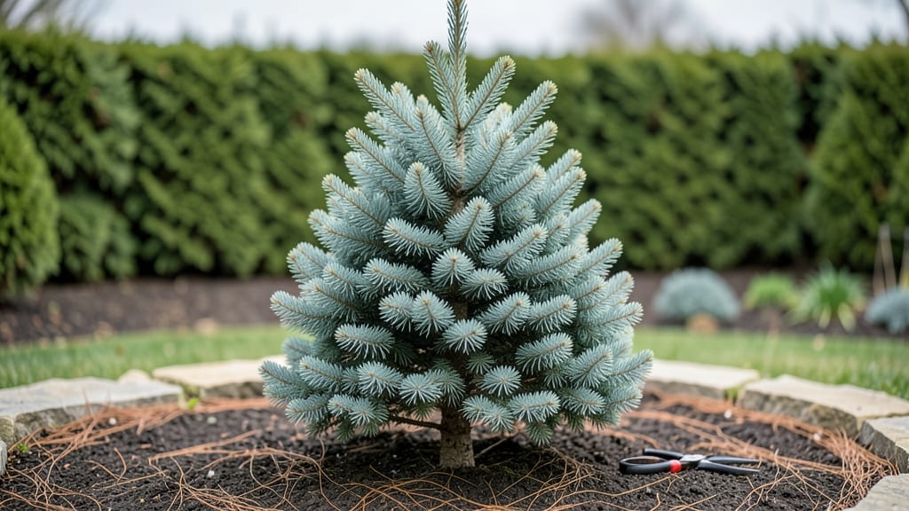 Skinny Spruce Tree: 3 Key Cuts for Year-Round Shape and Strength