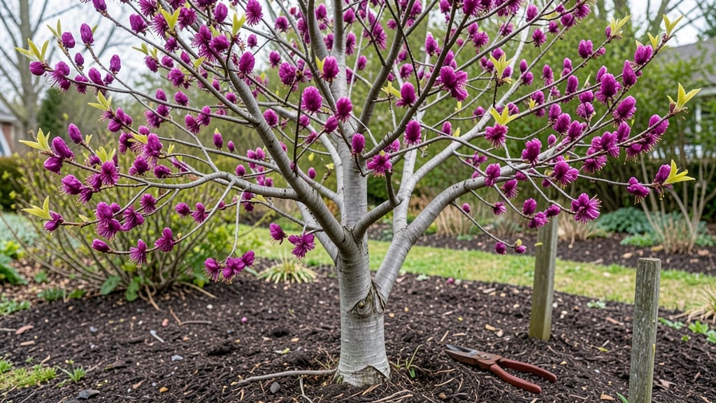 Wild Purple Trees: Bold Canopy Statement for Year-Round Drama