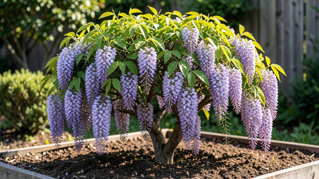 Dwarf Wisteria Tree: Compact Bloom Powerhouse for Small Gardens