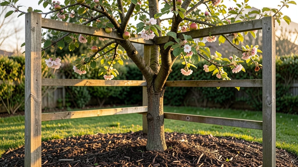 Trellised Apple Trees: Heavy Fruit Loads With 3 Strategic Cuts