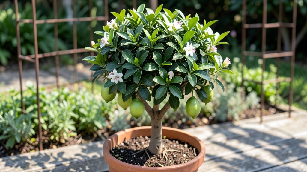 Dwarf Persian Lime Tree: Year-Round Citrus Harvest in Small Spaces