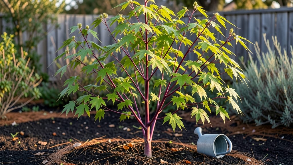 Red-Tipped Maple Tree: Dormant Season Pruning for Vibrant Spring Canopy