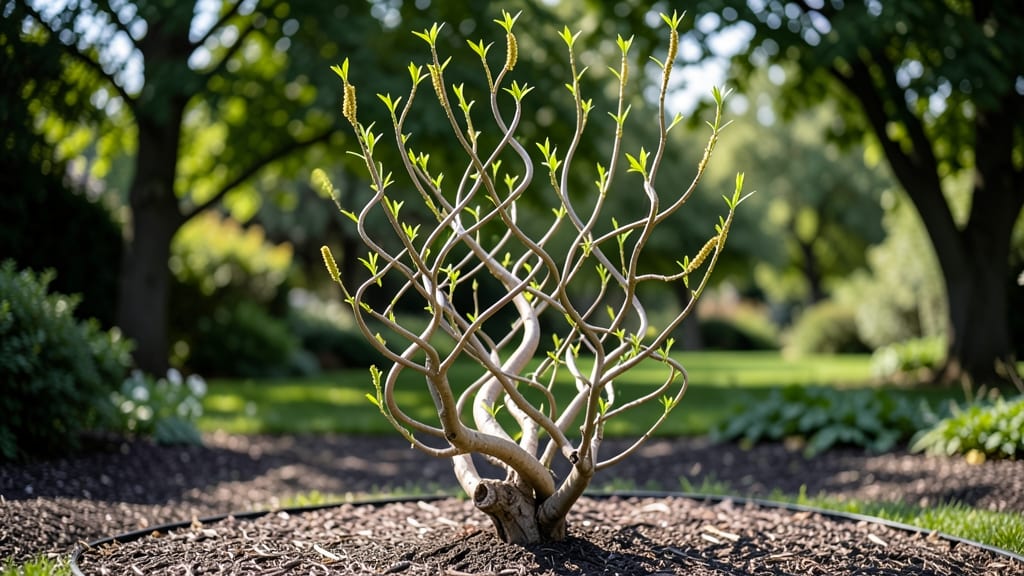 Corkscrew Willow Tree Pictures: Twisting Branches That Create Dramatic Garden Focal Points