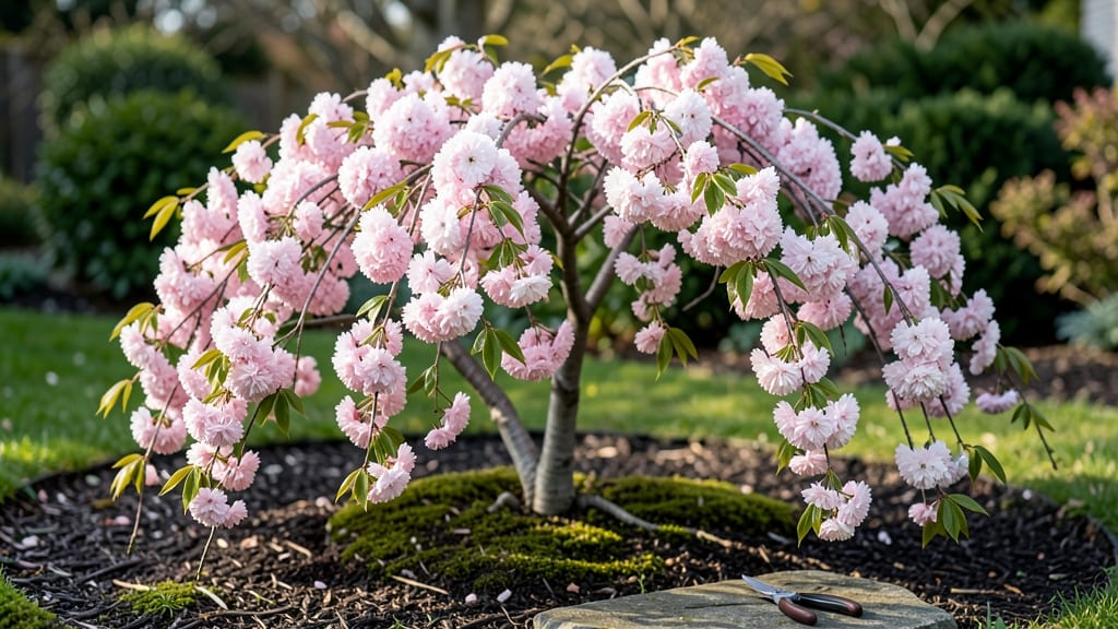 Double Flowering Weeping Cherry Tree: Year-Round Blooms With 3 Simple Cuts