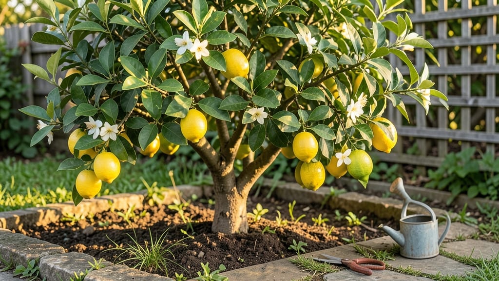Huge Lemon Tree: Year-Round Abundance Through Strategic Pruning Cuts