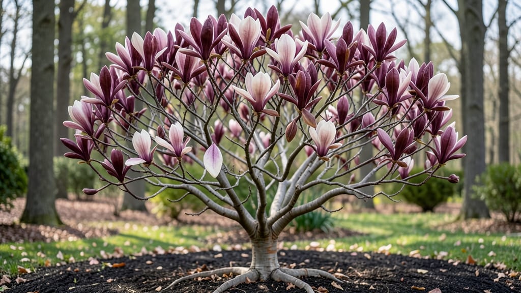 Brown Beauty Magnolia Tree Growing Guide: Cold-Hardy Variety Secrets for Year-Round Blooms
