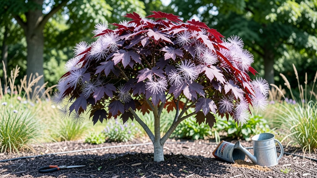 Smoke Tree Purple Pruning: Year-Round Vibrant Blooms With 3 Key Cuts